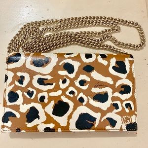 Gucci authentic leopard print bag